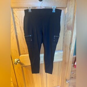 Torrid Black Cargo Leggings